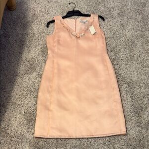 Women’s Peach Sleeveless Dress